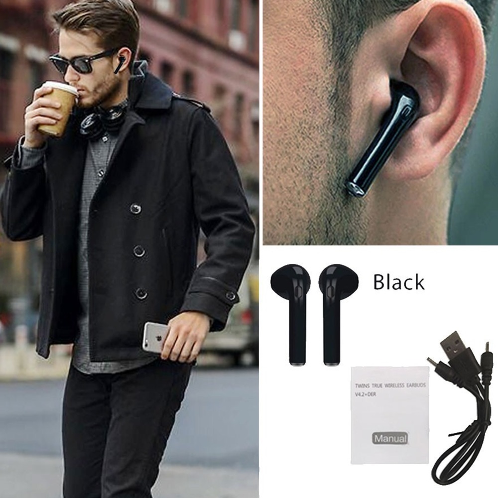 Black In-Earphones - NWT
